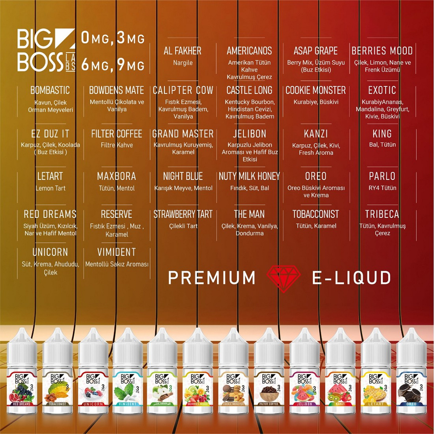 10 Adet 30 ml Big Boss Likit Kampanyası