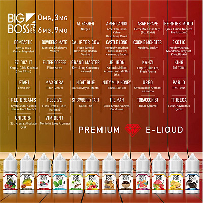 10 Adet 30 ml Big Boss Likit Kampanyası