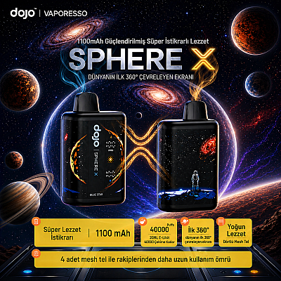 Vaporesso - Dojo Sphere X 40000 Puff Tek Kullanımlık Elektronik Sigara
