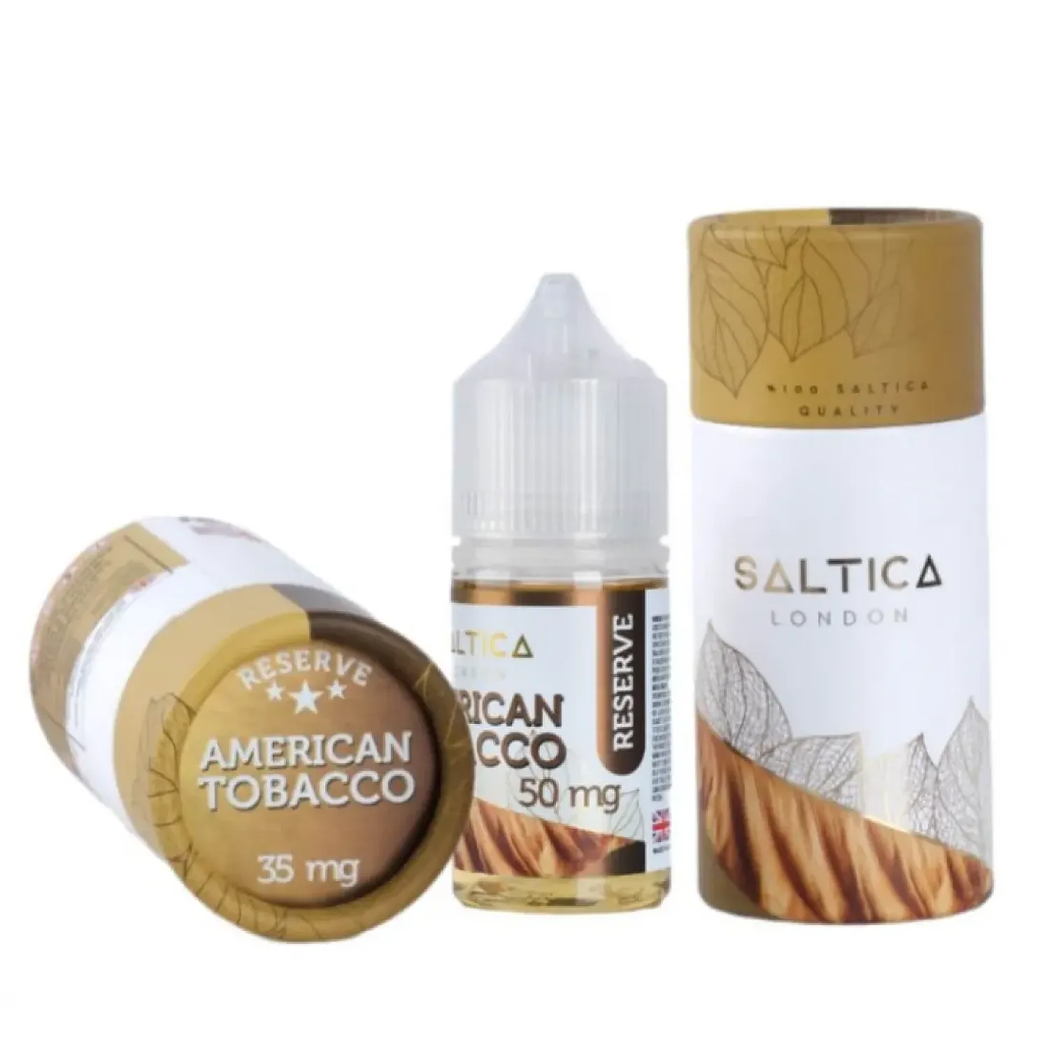 Saltica - American Tobacco Reserve 30 ml Premium Salt Likit