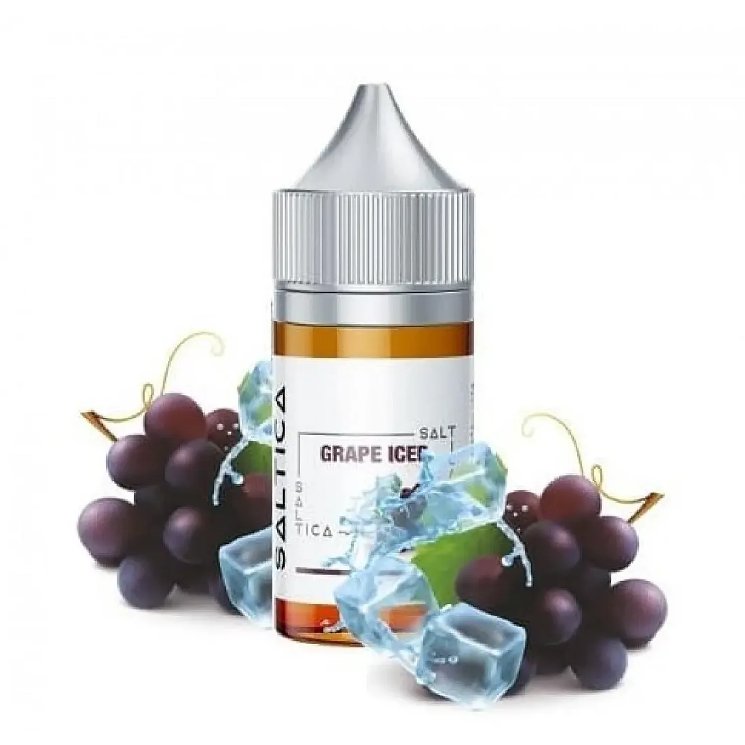 Saltica - Grape Ice 30 ml Premium Salt Likit