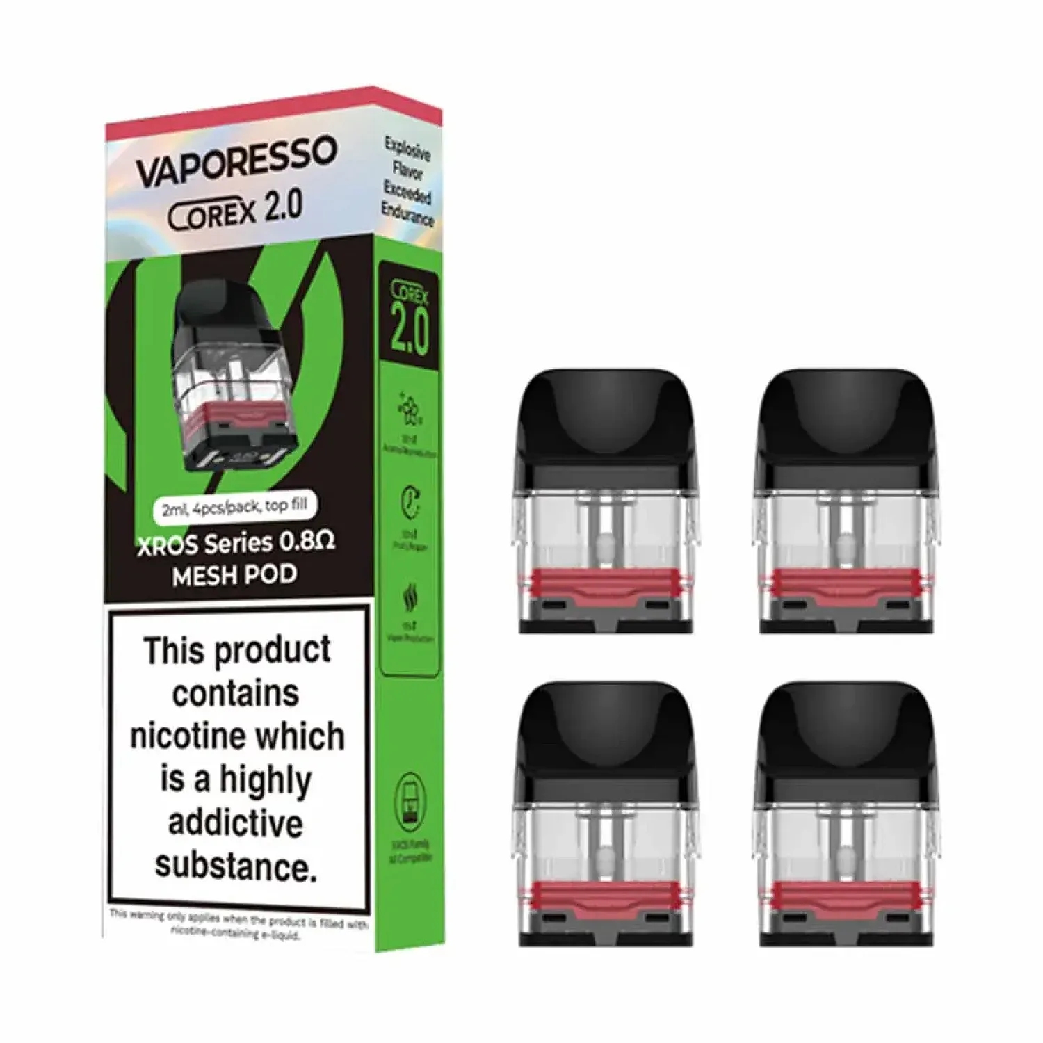 Vaporesso - XROS Corex 2.0 Kartuş (4’lü Paket)