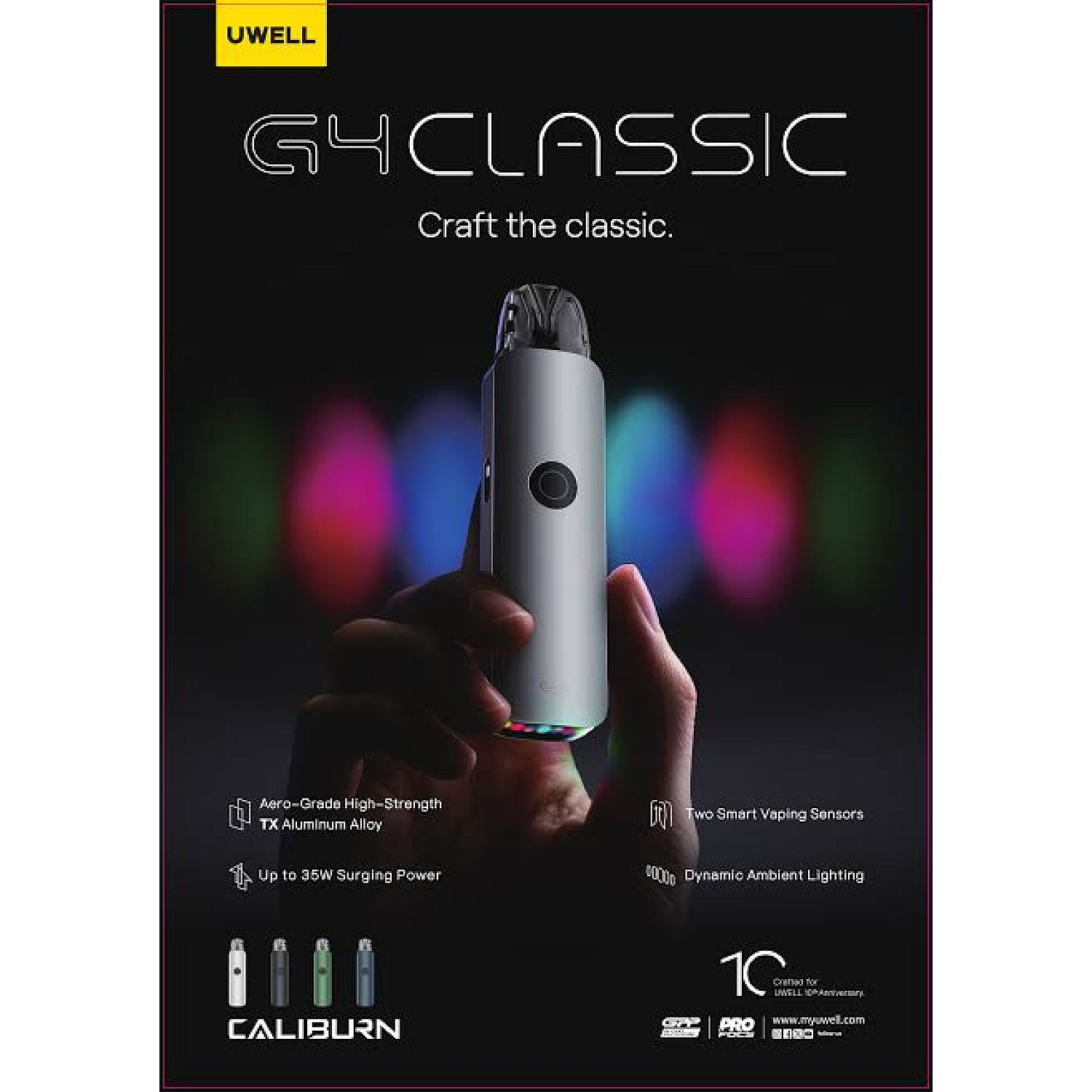 Uwell - Caliburn G4 Classic Pod Mod Elektronik Sigara