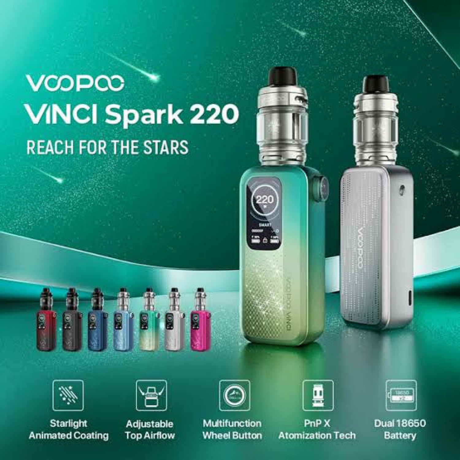 Voopoo - Vinci Spark 220 W Elektronik Sigara