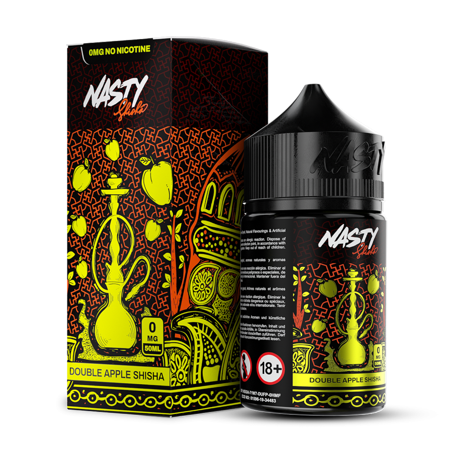 Nasty Juice - Shisha Double Apple 60 ml Premium Likit