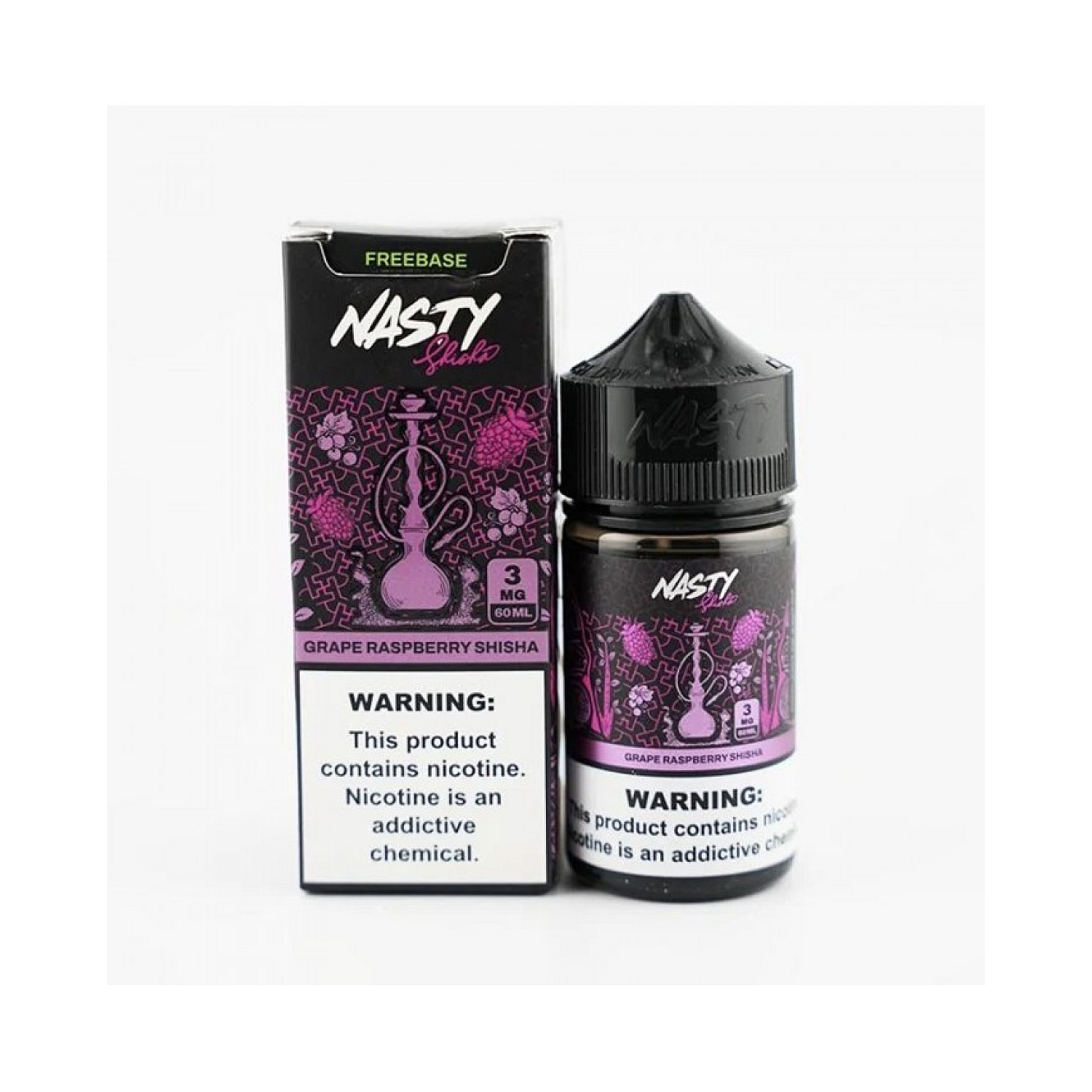 Nasty Juice - Shisha Grape Raspberry 60 ml Premium Likit - En Uygun Fiyatlı Orijinal Ürün