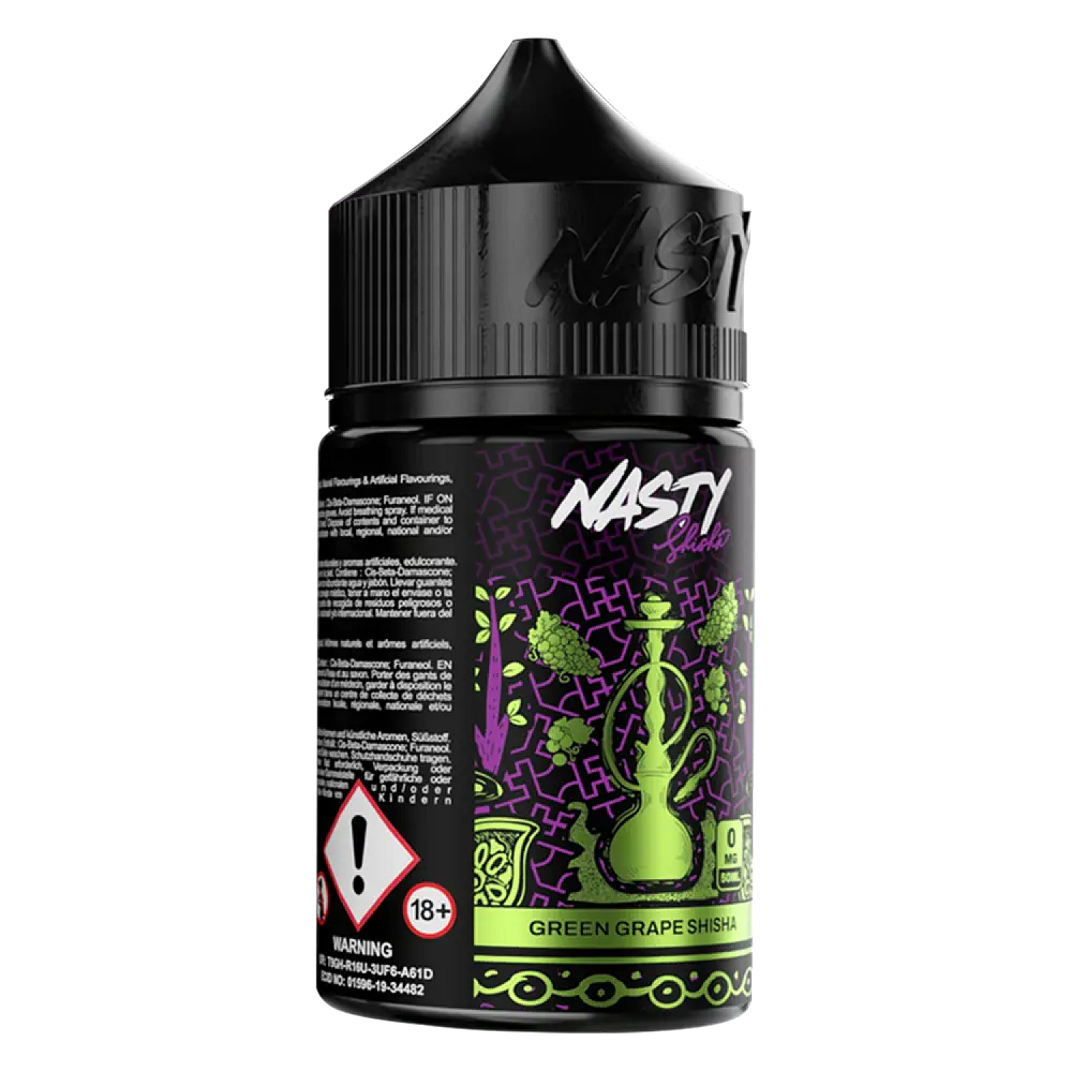 Nasty Juice - Shisha Green Grape 60 ml Premium Likit