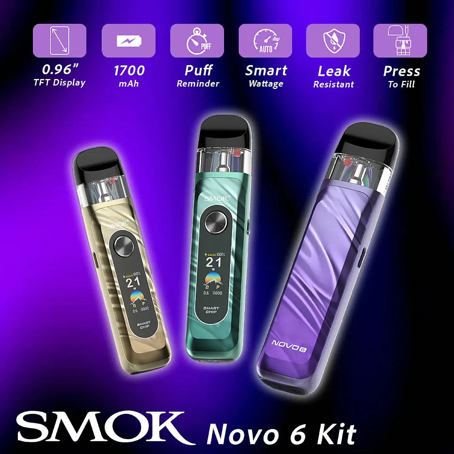 Smok - Novo 6 Pod Mod Elektronik Sigara