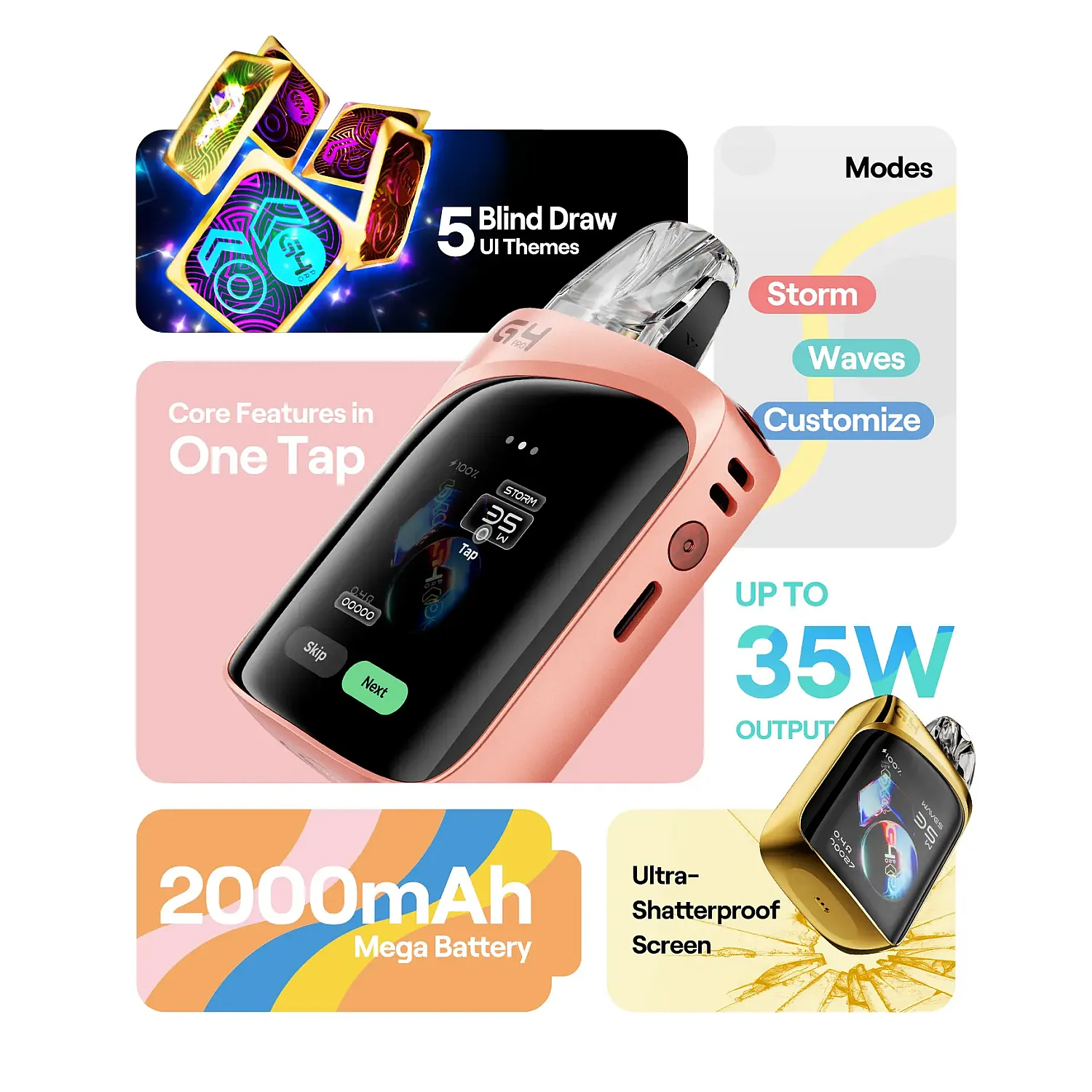 Uwell - Caliburn G4 Pro Koko Elektronik Sigara