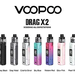 Voopoo - Drag X2 80 W Pod Mod Elektronik Sigara - En Uygun Fiyatlı Orijinal Ürün