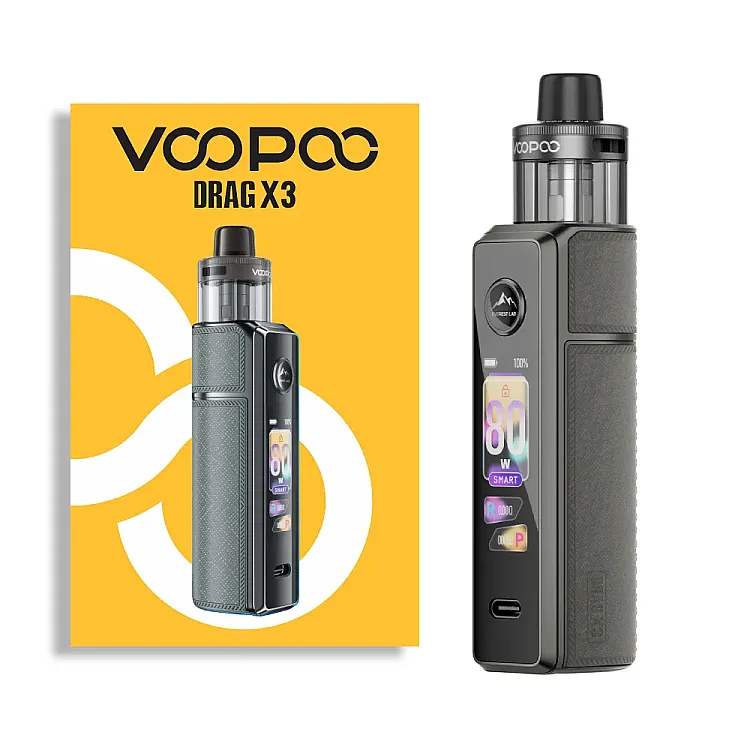 Voopoo - Drag X3 Metal Grey 