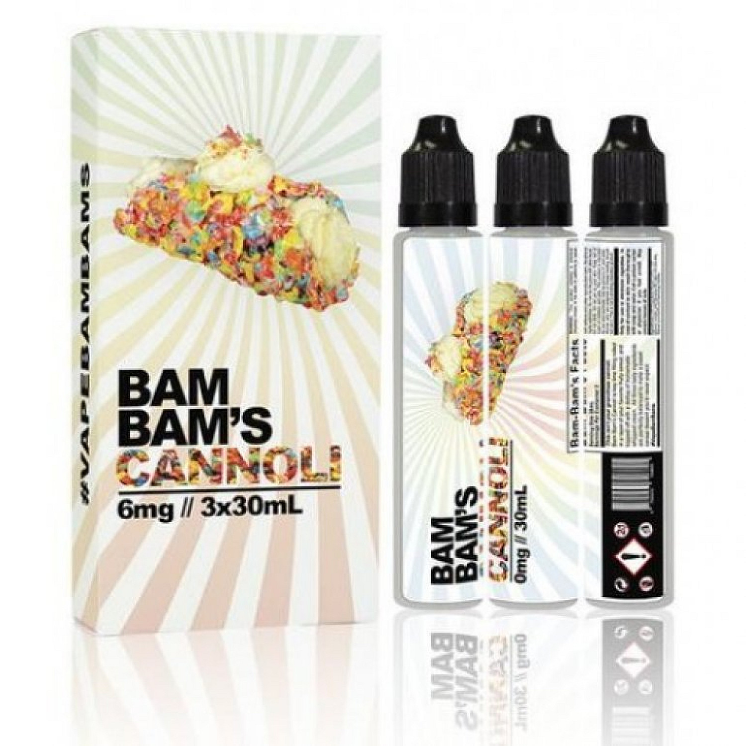 Bam Bam's - Meyveli Cannoli Premium Likit