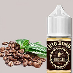 Big Boss - Filtre Kahve 30 ml Salt Likit - En Uygun Fiyatlı Orijinal Ürün