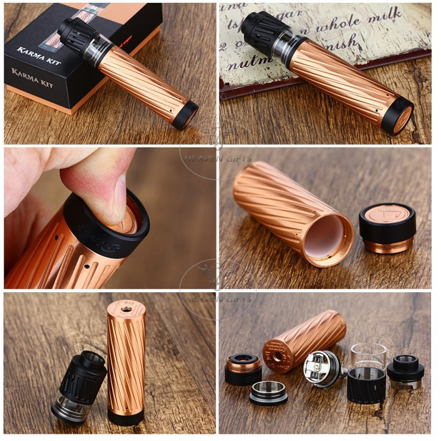 (Clone) Geek Vape KARMA Mekanik Mod Elektronik Sigara Kit - En Uygun Fiyatlı Orijinal Ürün