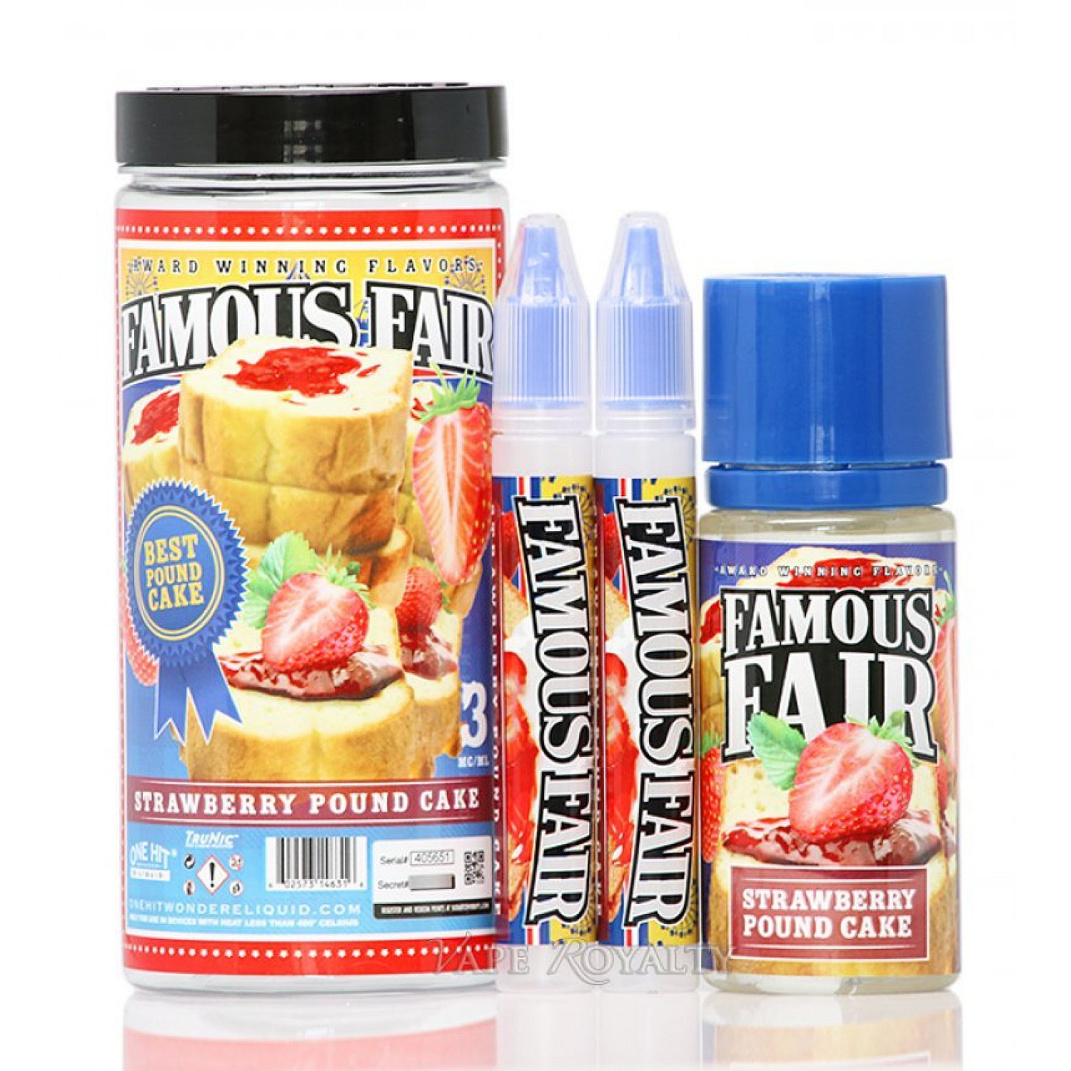 One Hit Wonder Famous Fair Strawberry Pound Cake Likit