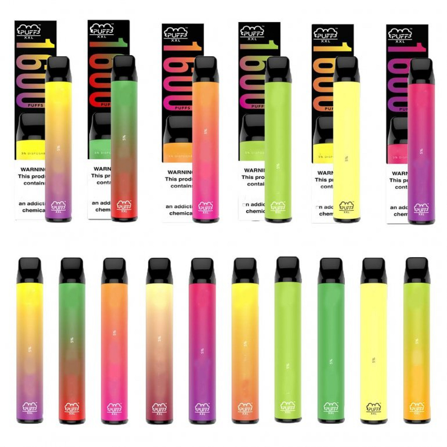 Puff Bar - XXL 1600 Puff Tek Kullanımlık Elektronik Sigara - En Uygun Fiyatlı Orijinal Ürün