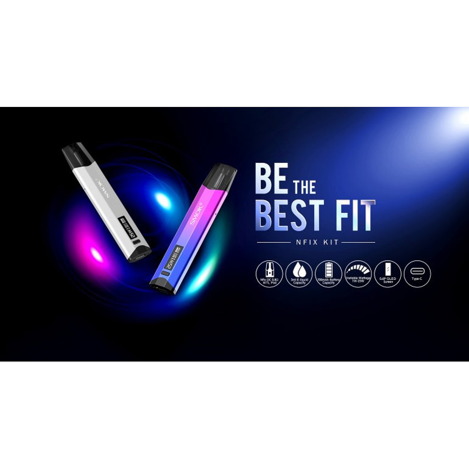 Smok - NFix 700 mah Pod Mod Elektronik Sigara Kit - En Uygun Fiyatlı Orijinal Ürün