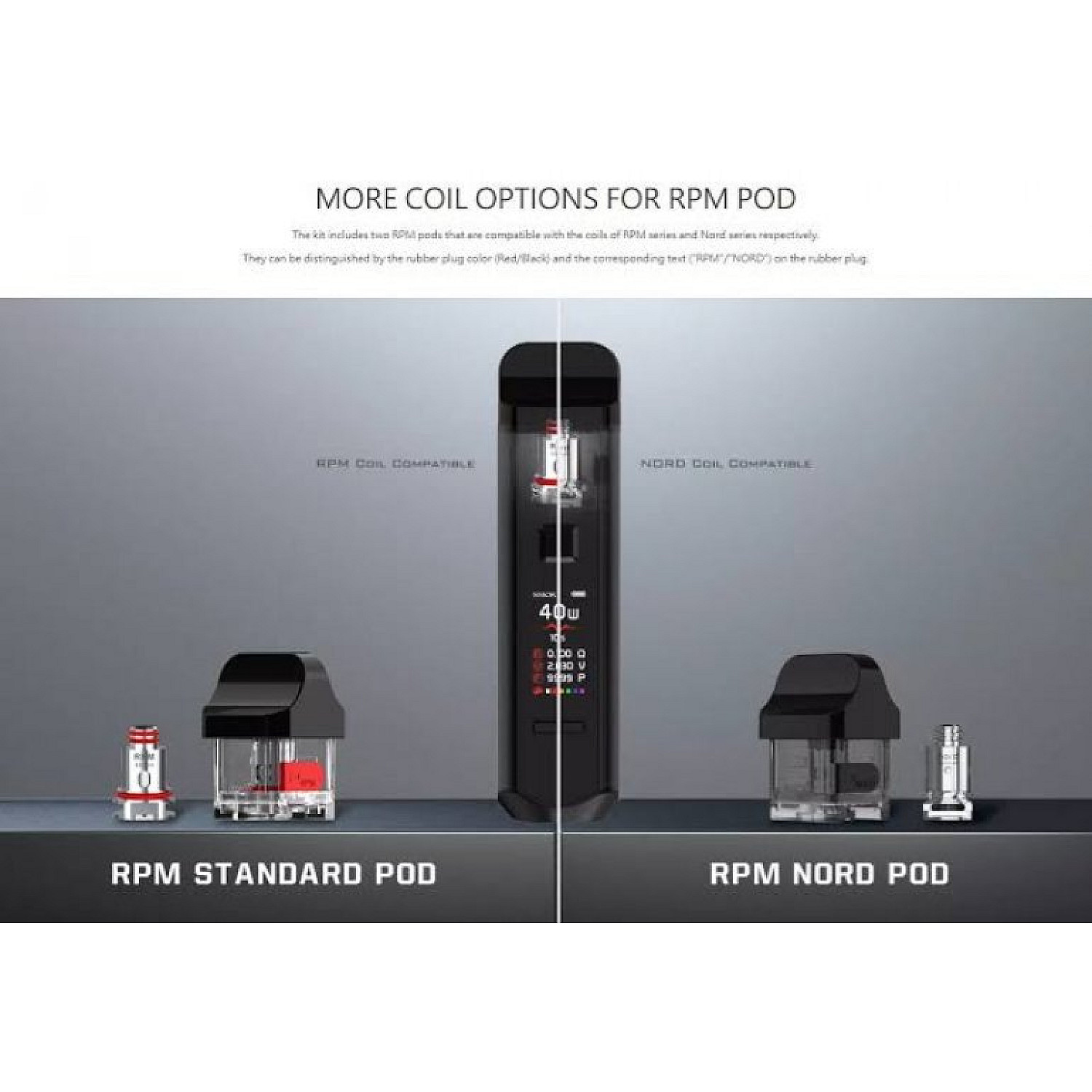Smok - Rpm 40 Kartuş (3 adet) - En Uygun Fiyatlı Orijinal Ürün