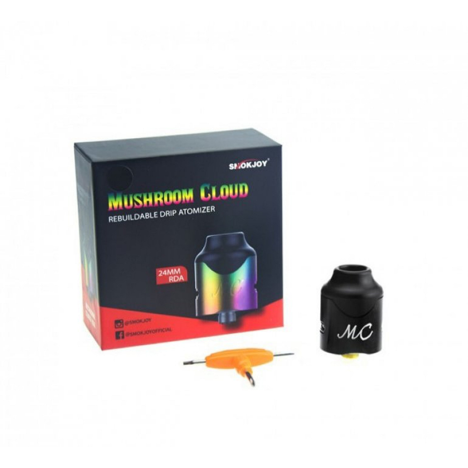Smokjoy - Mushroom Cloud Rda 24 mm Elektronik Sigara Atomizer - En Uygun Fiyatlı Orijinal Ürün
