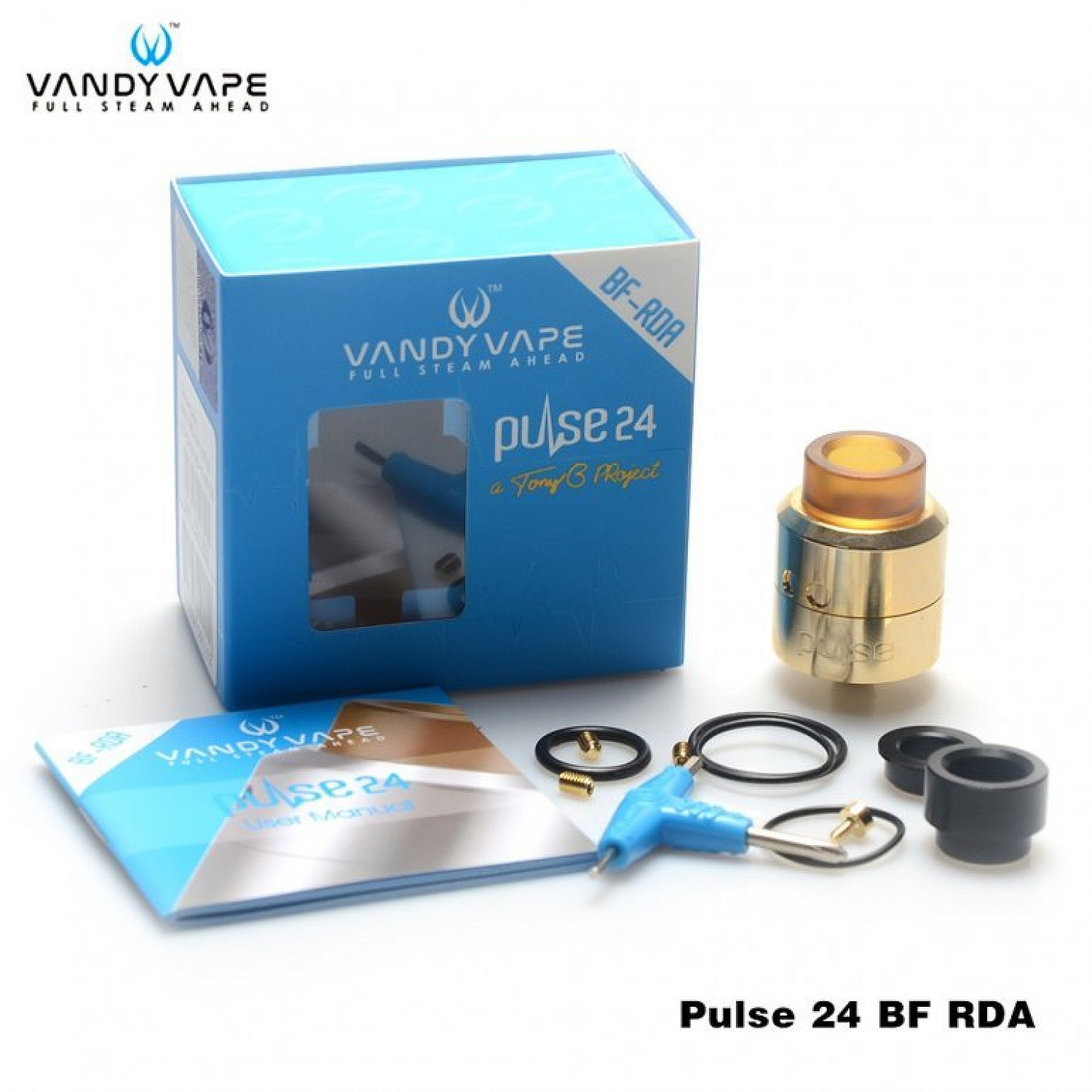 Vandy Vape Pulse 24 RDA Elektronik Sigara Atomizer - En Uygun Fiyatlı Orijinal Ürün