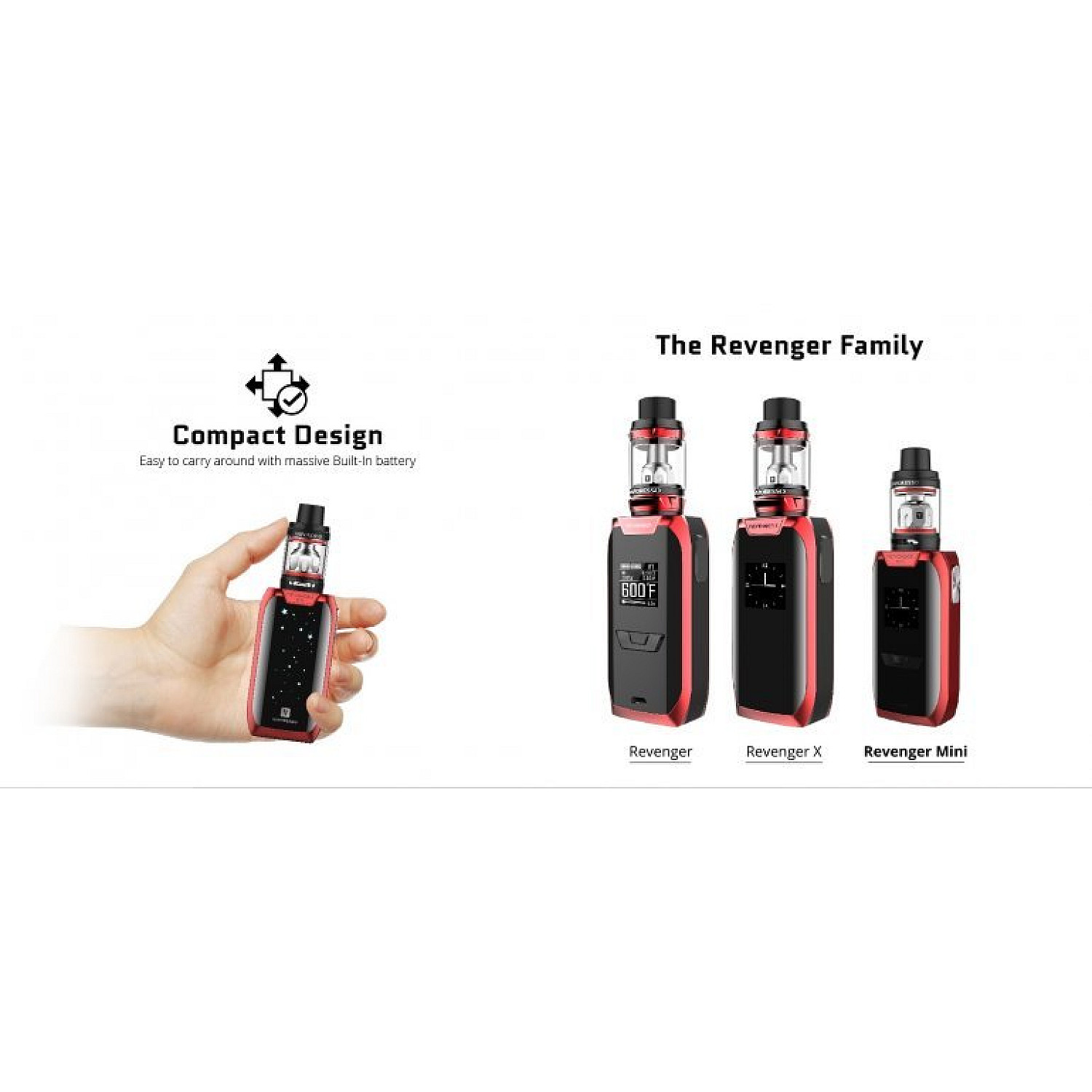 Vaporesso Revenger Mini 85W Elektronik Sigara Kit 2500mAh - En Uygun Fiyatlı Orijinal Ürün
