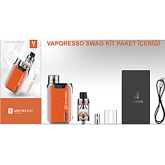 Vaporesso SWAG 80w Elektronik Sigara Kit - En Uygun Fiyatlı Orijinal Ürün