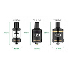 Vaporesso - Target Mini Elektronik Sigara Atomizer (22mm) - En Uygun Fiyatlı Orijinal Ürün