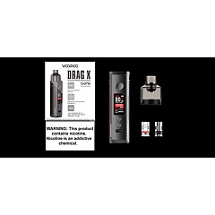 Voopoo - Drag X 80 W Pod Mod Elektronik Sigara Kit - En Uygun Fiyatlı Orijinal Ürün