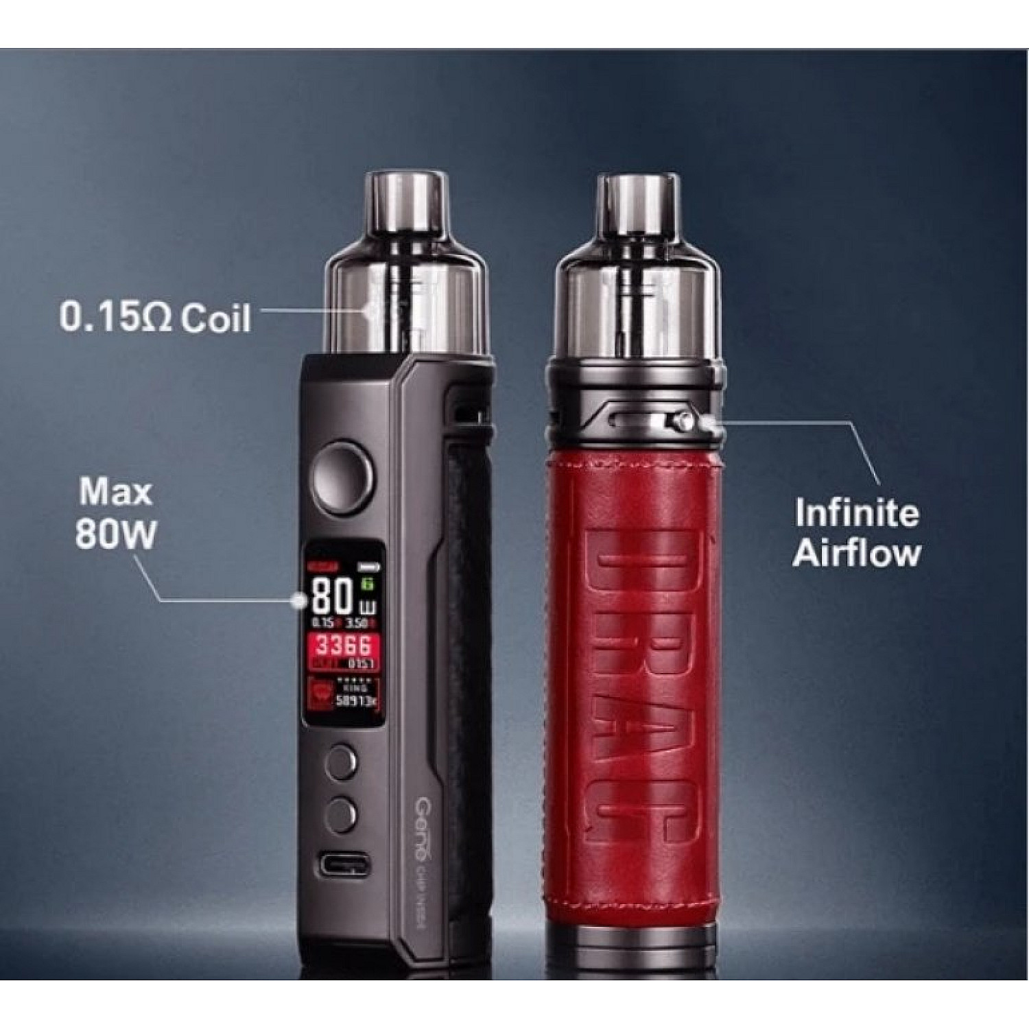 Voopoo - Drag X 80 W Pod Mod Elektronik Sigara Kit - En Uygun Fiyatlı Orijinal Ürün