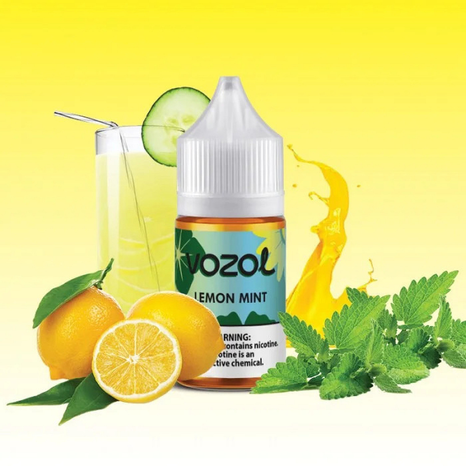 Vozol Bar - Lemon Mint 30 ml Likit