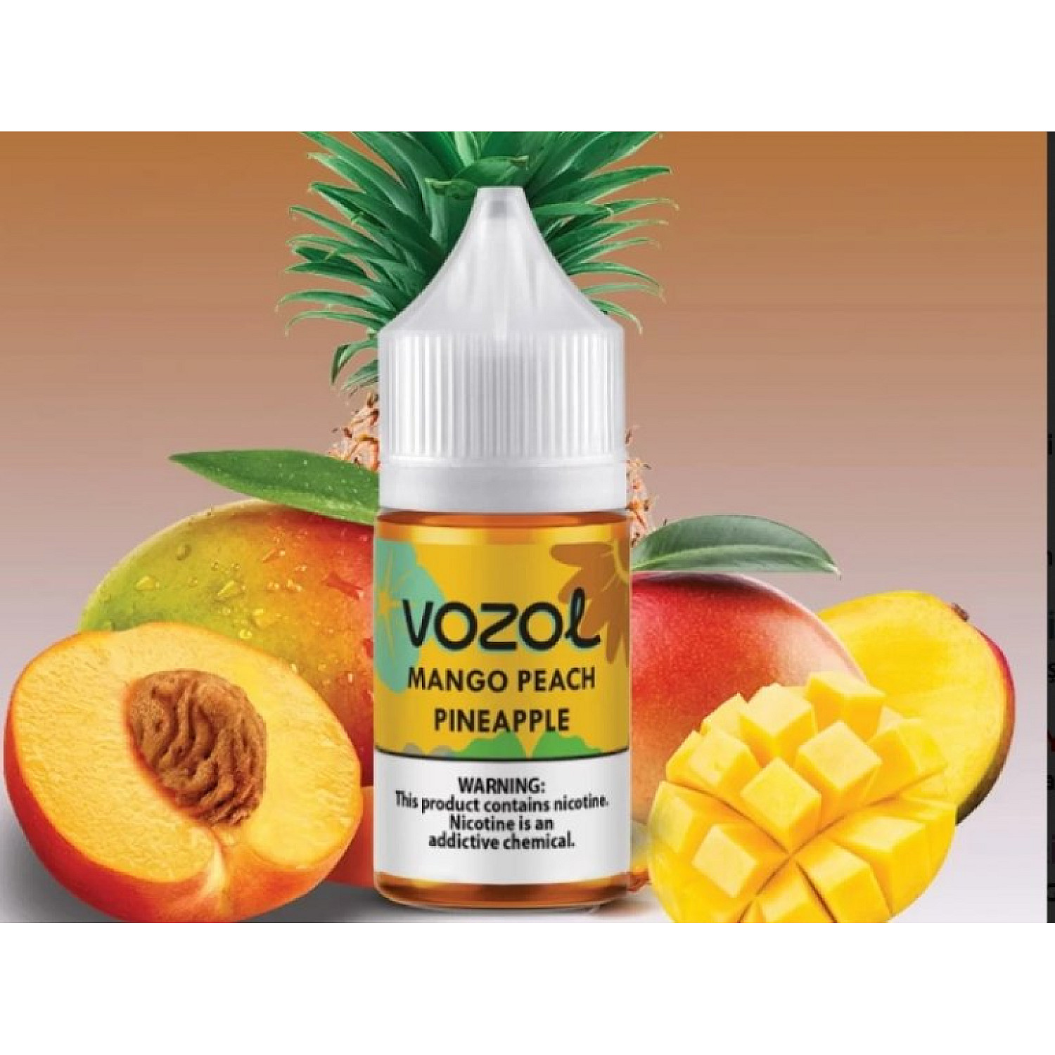 Vozol Bar - Mango Peach Pineapple 30 ml Likit - En Uygun Fiyatlı Orijinal Ürün