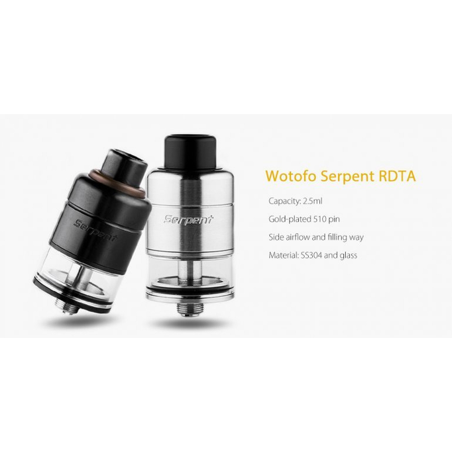 Wotofo Serpent RDTA Elektronik Sigara Atomizer - En Uygun Fiyatlı Orijinal Ürün