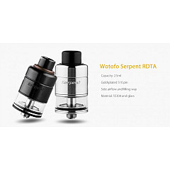 Wotofo Serpent RDTA Elektronik Sigara Atomizer - En Uygun Fiyatlı Orijinal Ürün