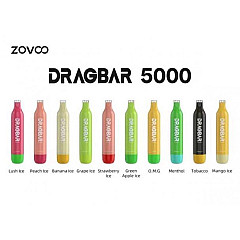 ZOVOO - Drag Bar 5000 Puff Şarj Edilebilen Tek Kullanımlık Elektronik Sigara - En Uygun Fiyatlı Orijinal Ürün