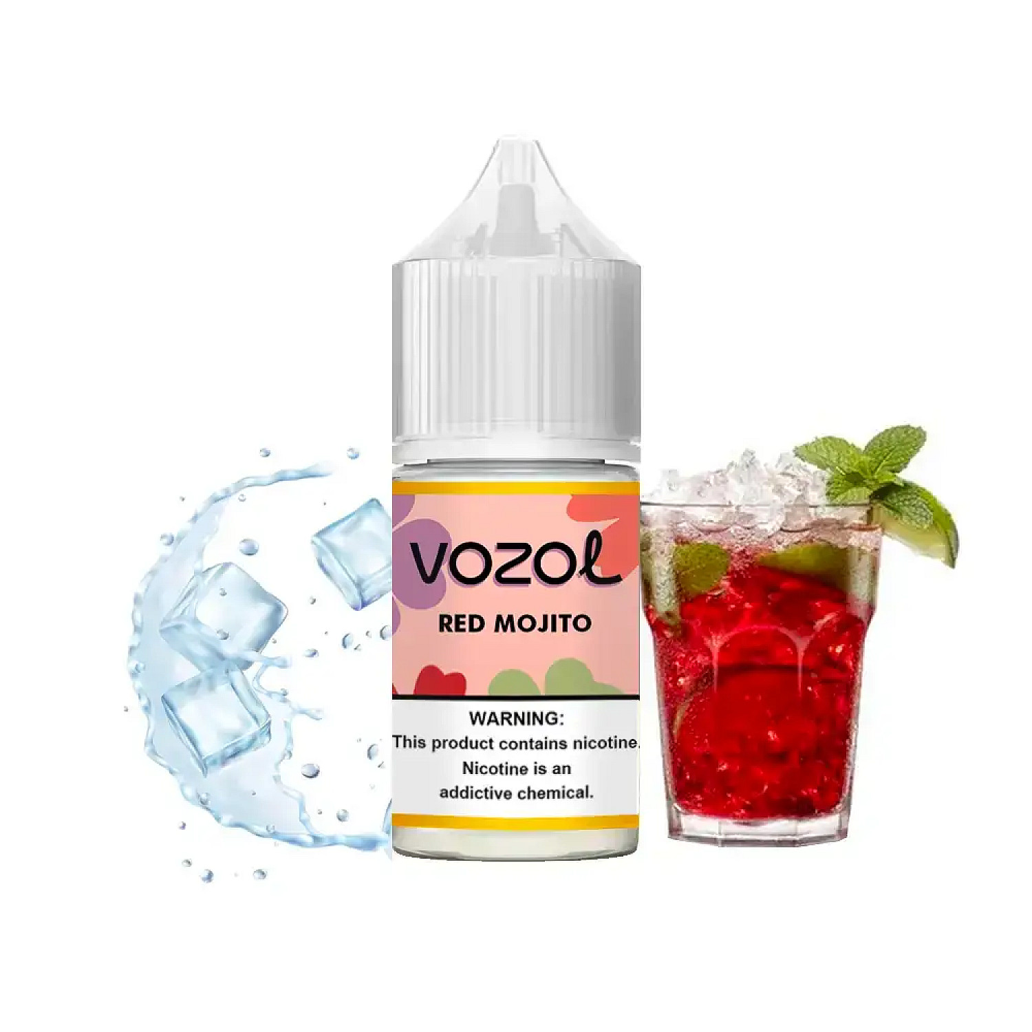 Vozol Bar - Red Mojito 30 ml Salt Likit