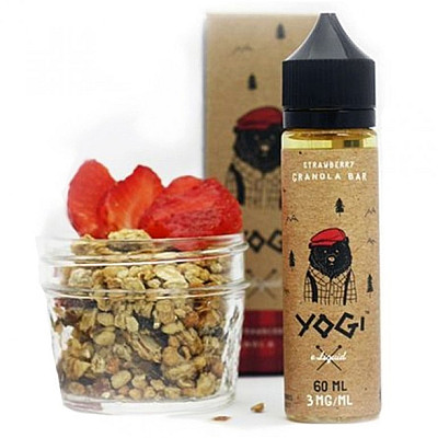 Yogi - Strawberry Gronala Bar 60 ML. Premium Likit